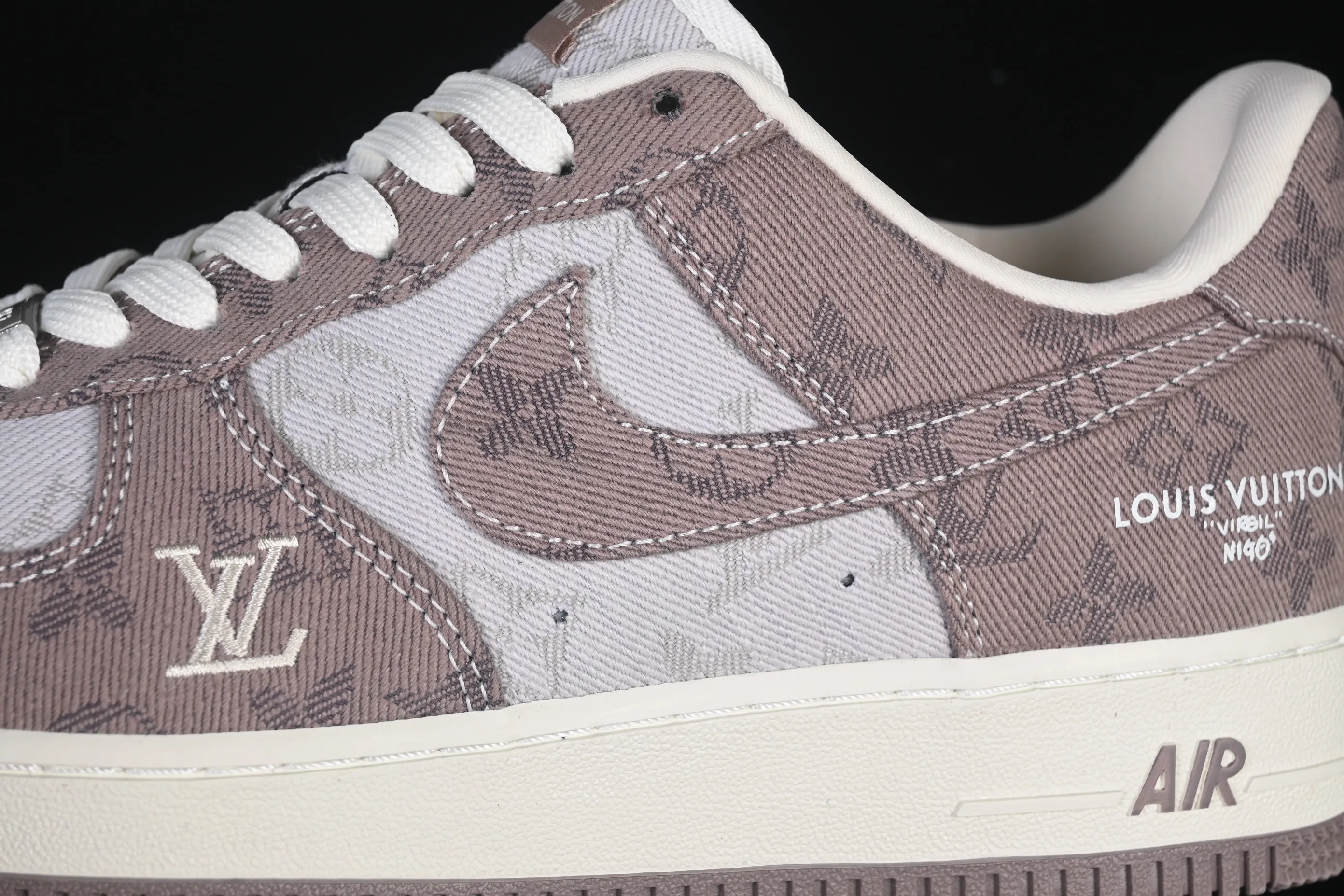 All categories Nk Air Force 1 Air Force series Nk Air Force 1 Low Air Force low-top Nike Air Force 1'07 Low LV joint gray Air Force 1 low-top casual sneakers YF9511-821